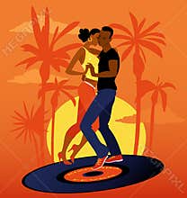 Kizomba on a record