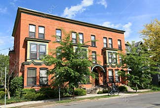Old fashioned apartment building