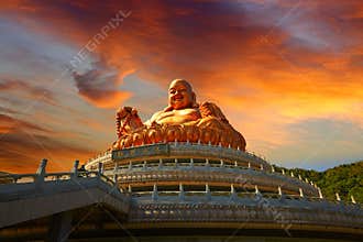 China, Ningbo, Mile Buddha Statue