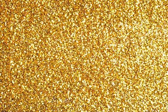 Sprinkle glitter gold dust background