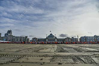 Behind the starting line of the first day of the new year dive 2018