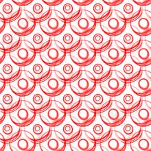 Blood Cells Seamless Pattern Background