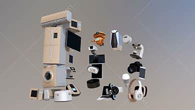 Smart appliances in word IoT