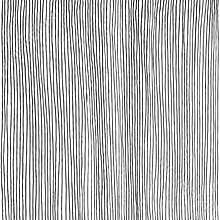 Hand drawn vertical parallel thin black lines on white background