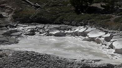 Mud Pots in Yellowstone