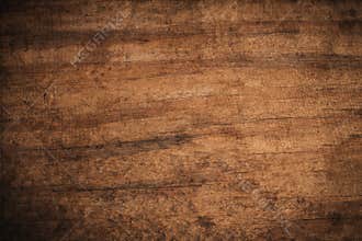 Old grunge dark textured wooden background,The surface of the old brown wood texture,top view brown wood paneling