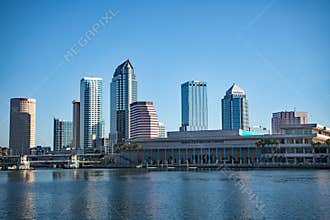 Tampa Florida Skyline Horizontal