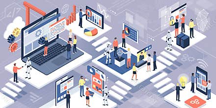 Information technology, communication and AI