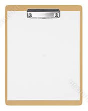 Blank Brown clipboard