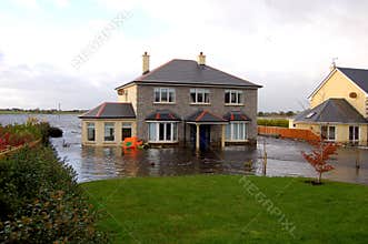 Flooded Family Home