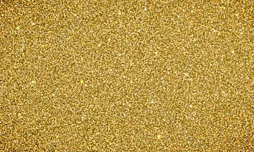 Gold glitter background texture banner. Vector glittery festive background for card or holiday Christmas backdrop