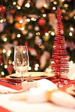 Christmas table