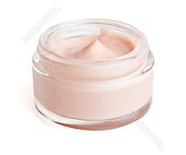 Face cream in a jar