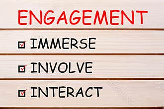 Engagement Word Concept