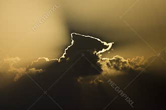 Zonsondergang op de Azoren; Sunset on the Azores