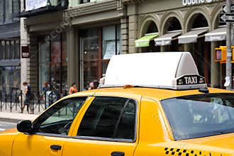 Billboard on Yellow Taxi