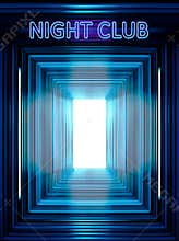 Entrance to the night club