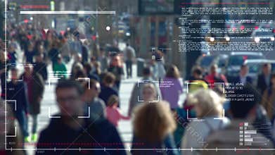 Tracking people in the crowd