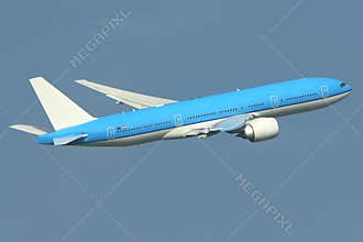 Airplane taking off