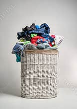 Full laundry basket