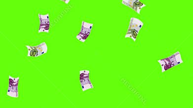 EURO money rain.