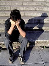 A man whith pain