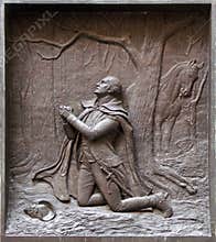 Engraving of George Washington