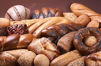 Assortment of bakery