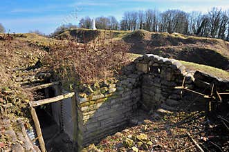 First world war Vauquois