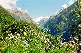 Annapurna Himalaya Mountains, Nepal