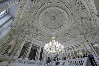 Interior of Yusupov palace in Saint Petersburg, Russia