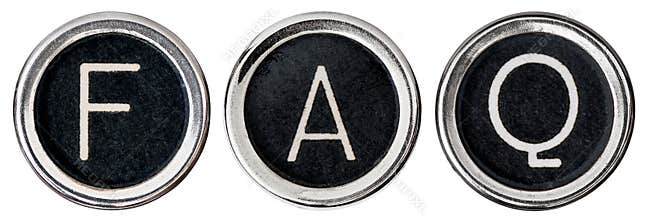 Old Typewriter FAQ