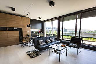 Modern interior apartment