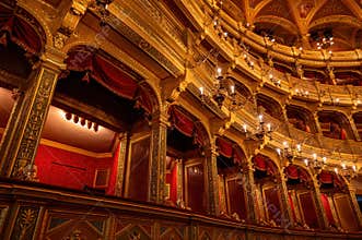 Hungarian Royal State Opera House in Budapest, Hungary