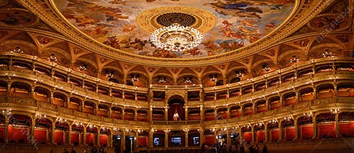 Hungarian Royal State Opera House in Budapest, Hungary