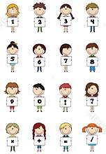 Kid Numbers & Symbols