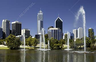 Perth - Australia - Downtown Skyline