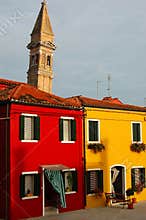 Coloured houses and religion