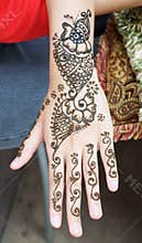 Henna tattoo