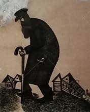 Etching by Marc Chagall