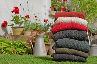 Traditional Irish wool men's winter sweaters