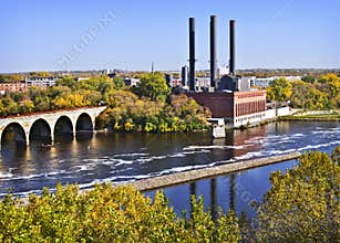 Stone Arch Bridge, Minneapolis, Minnesota