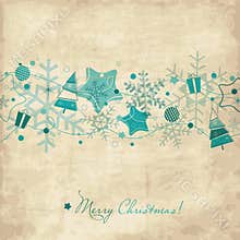 Vintage Christmas card