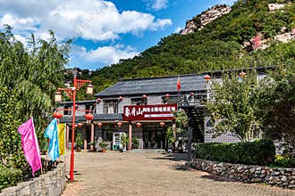 Scenic view of Ivory Mountain Hot Spring Resort in Tieling
