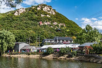 Scenic view of Ivory Mountain Hot Spring Resort in Tieling