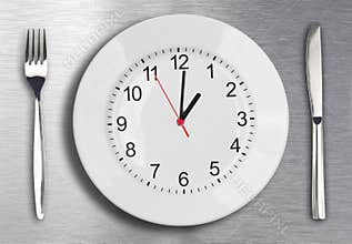 Lunch time concept
