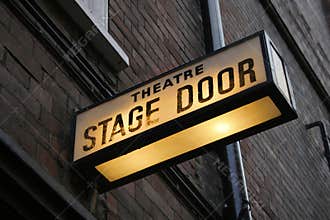 Stage door