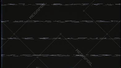No signal old vintage TV. Static color noise. Glitch Error Video Damage. Bad interference. Broken antenna. Distortion
