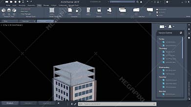 Block construction process from goundwork to roof