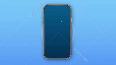 Review rating bubble speeches on mobile phone illustration, flat style smartphone reviews stars with good and bad rate